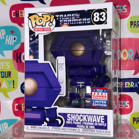 Shockwave - Transformers Funko Pop 83 Vinyl Figure (11.4 Cm L × 8.9 Cm W × 15.9 Cm H)
