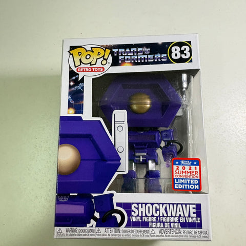 Shockwave - Transformers Funko Pop 83 Vinyl Figure (11.4 Cm L × 8.9 Cm W × 15.9 Cm H)