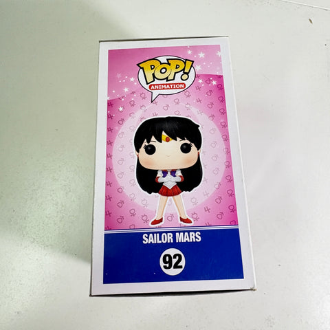 BOX DAMAGE Sailor Mars - Sailor Moon Funko Pop 92 Vinyl Figure