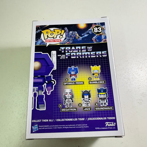 Shockwave - Transformers Funko Pop 83 Vinyl Figure (11.4 Cm L × 8.9 Cm W × 15.9 Cm H)