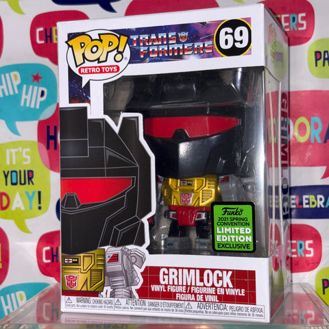 Grimlock - Transformers Funko Pop 69 Vinyl Figure (11.4 Cm L × 8.9 Cm W × 15.9 Cm H)