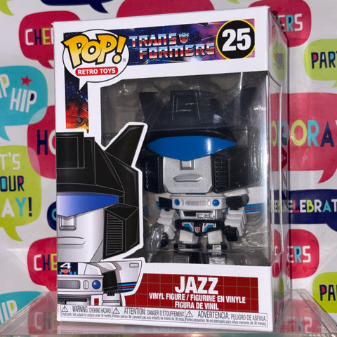 Jazz - Transformers Funko Pop 25 Vinyl Figure (11.4 Cm L × 8.9 Cm W × 15.9 Cm H)