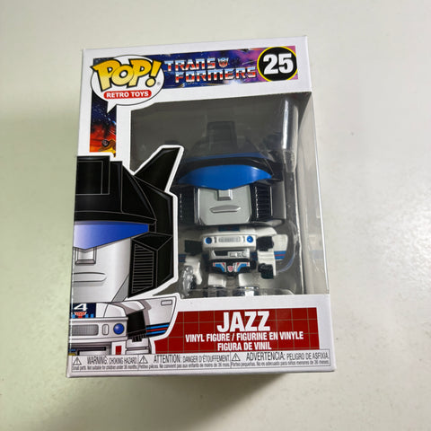 Jazz - Transformers Funko Pop 25 Vinyl Figure (11.4 Cm L × 8.9 Cm W × 15.9 Cm H)