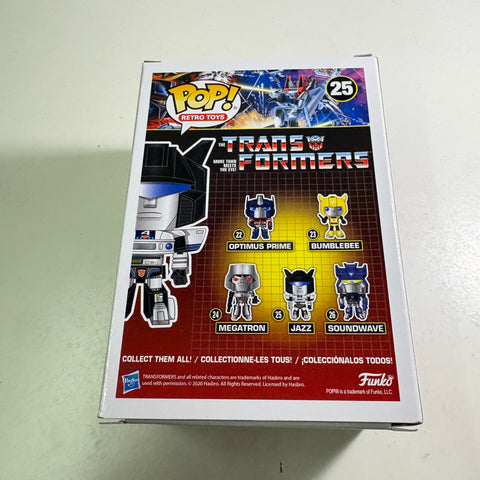 Jazz - Transformers Funko Pop 25 Vinyl Figure (11.4 Cm L × 8.9 Cm W × 15.9 Cm H)