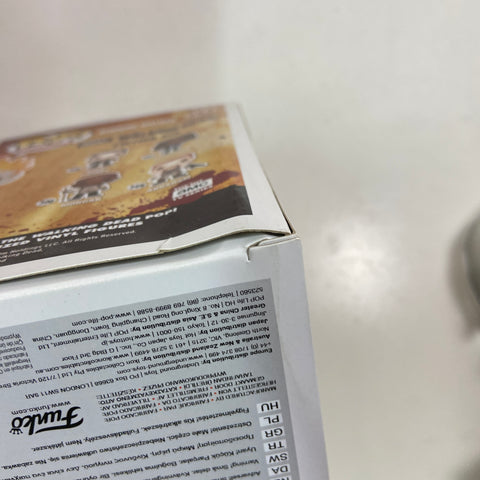 The Walking Dead - Burning Walker (BOX FLAWS) Funko Pop 354 Summer Convention 2016