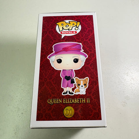 Queen Elizabeth II - Funko Pop 01 Royals Vinyl Figure (11.4 Cm L × 8.9 Cm W × 15.9 Cm H)