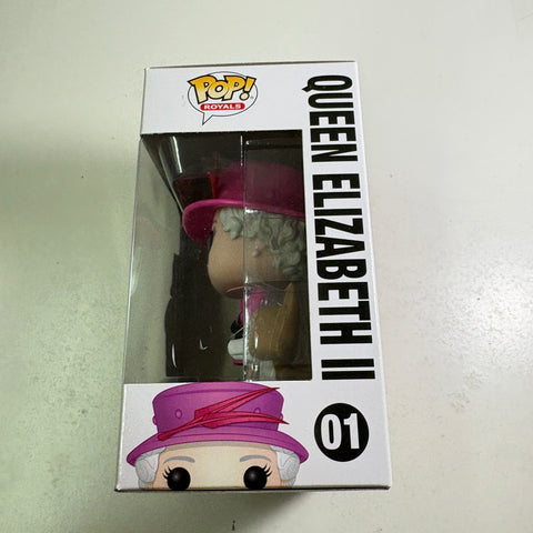 Queen Elizabeth II - Funko Pop 01 Royals Vinyl Figure (11.4 Cm L × 8.9 Cm W × 15.9 Cm H)