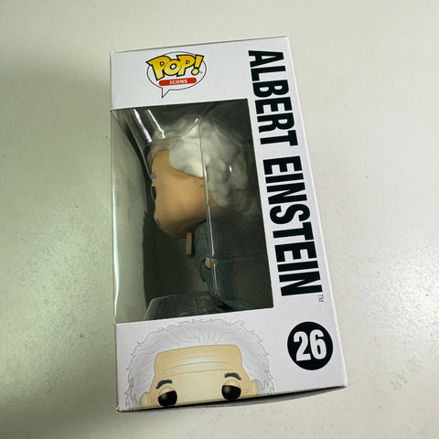 Albert Einstein - World History Funko Pop 26 Vinyl Figure (11.4 Cm L × 8.9 Cm W × 15.9 Cm H)