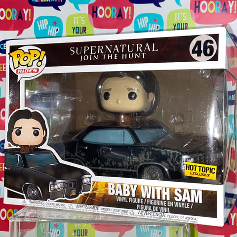 Supernatural - Baby with Sam Funko Pop 46 Hot Topic Exclusive