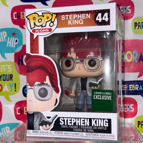Stephen King EXCLUSIVE - Funko Pop 44 Vinyl Figure (11.4 Cm L × 8.9 Cm W × 15.9 Cm H)