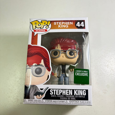 Stephen King EXCLUSIVE - Funko Pop 44 Vinyl Figure (11.4 Cm L × 8.9 Cm W × 15.9 Cm H)