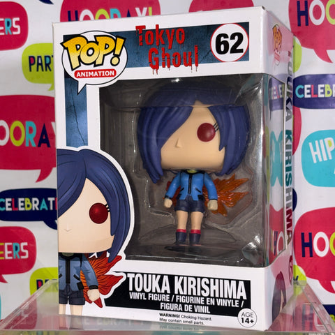 BOX DAMAGE VIEW PHOTOS Touka Kirishima - Tokyo Ghoul Funko Pop 62 Vinyl Figure