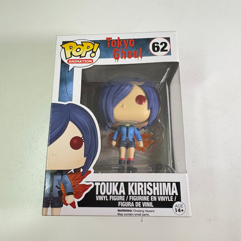 BOX DAMAGE VIEW PHOTOS Touka Kirishima - Tokyo Ghoul Funko Pop 62 Vinyl Figure