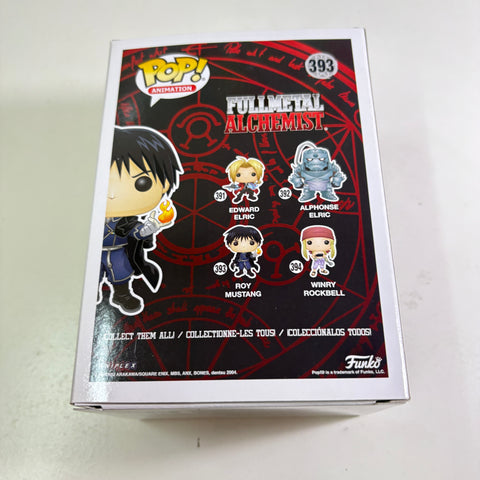 Roy Mustang - Fullmetal Alchemist Funko Pop 393 Vinyl Figure