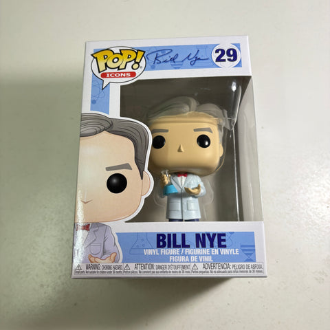 Bill Nye The Science guy - Funko Pop 29 Vinyl Figure (11.4 Cm L × 8.9 Cm W × 15.9 Cm H)