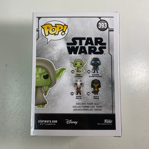 Star Wars - Yoda (Hooded) Funko Pop 393 EB Games Exclusive