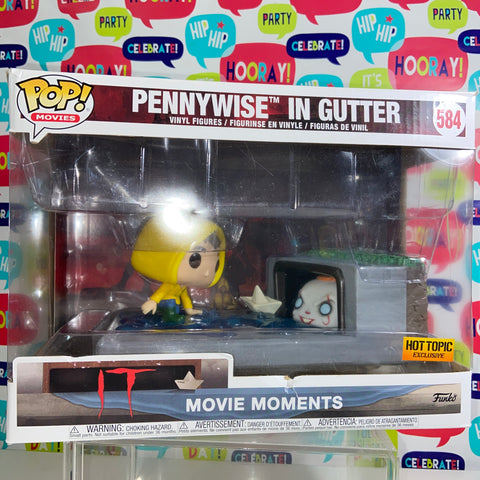 It - Pennywise in Gutter Funko Pop 584 Hot Topic Exclusive