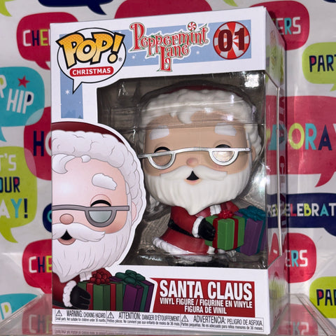 Santa Claus - Peppermint Lane Funko Pop 01 Vinyl Figure (11.4 Cm L × 8.9 Cm W × 15.9 Cm H)