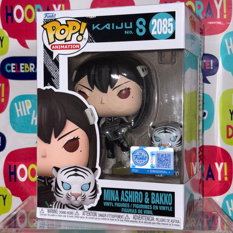 Kaiju No. 8 - Mina Ashiro & Bakko Funko Pop 2085 Exclusive