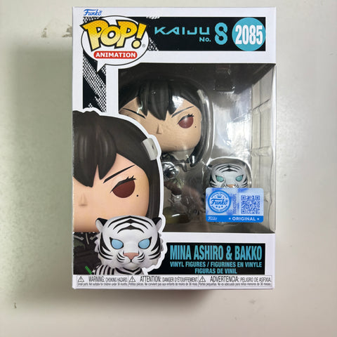 Kaiju No. 8 - Mina Ashiro & Bakko Funko Pop 2085 Exclusive