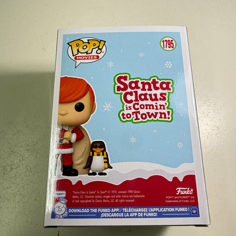 Kris Kringle & Topper - Santa Claus is Comin' To Town! Funko Pop 1795 Vinyl Figure (11.4 Cm L × 8.9 Cm W × 15.9 Cm H)