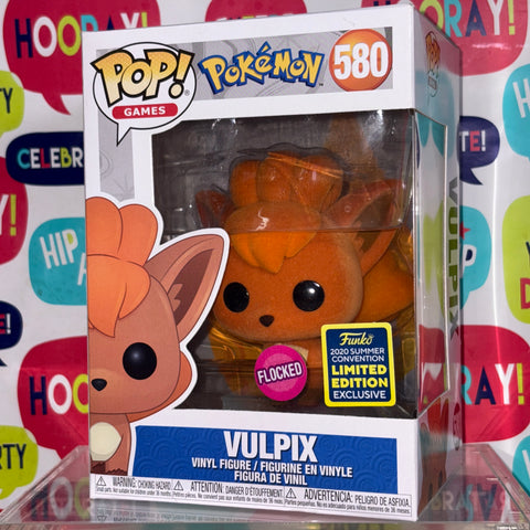 Pokemon - Vulpix (Flocked) Funko Pop 580 Summer Convention 2020