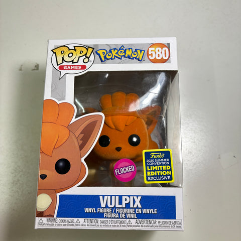Pokemon - Vulpix (Flocked) Funko Pop 580 Summer Convention 2020