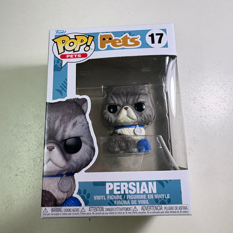 Persian Cat - Pets Funko Pop 17 Vinyl Figure (11.4 Cm L × 8.9 Cm W × 15.9 Cm H)