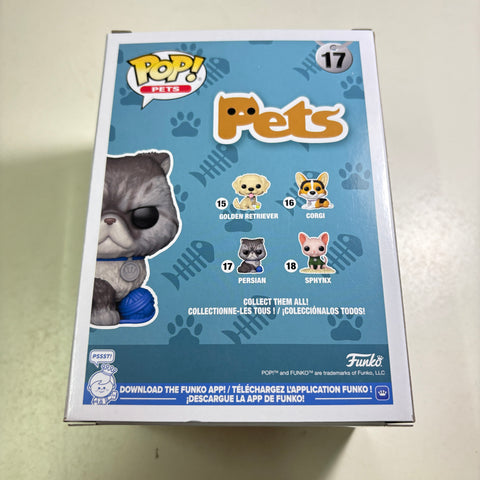 Persian Cat - Pets Funko Pop 17 Vinyl Figure (11.4 Cm L × 8.9 Cm W × 15.9 Cm H)