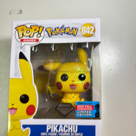 Pokemon - Pikachu (Diamond) Funko Pop 842 Fall Convention 2021