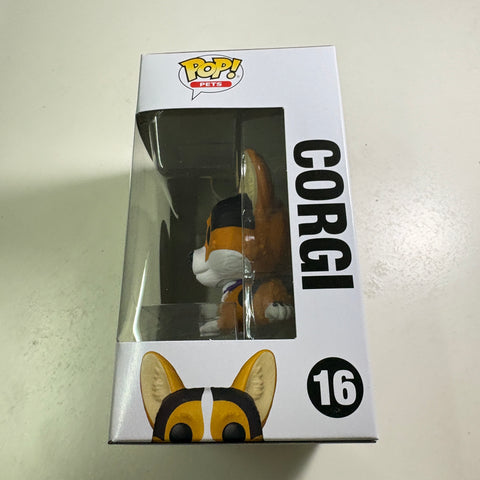 Corgi Dog - Pets Funko Pop 16 Vinyl Figure (11.4 Cm L × 8.9 Cm W × 15.9 Cm H)
