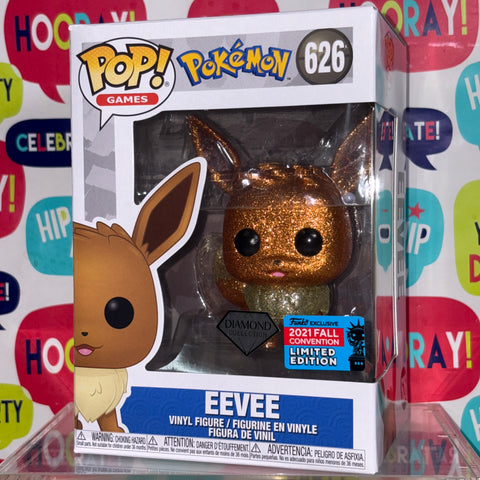 Pokemon - Eevee (Diamond) Funko Pop 626 Fall Convention 2021