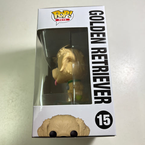 Golden Retriever Dog - Pets Funko Pop 15 Vinyl Figure (11.4 Cm L × 8.9 Cm W × 15.9 Cm H)