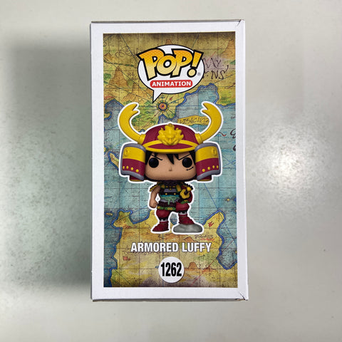 One Piece - Armored Luffy (METALLIC CHASE) Funko Pop 1262 Funko Shop Exclusive