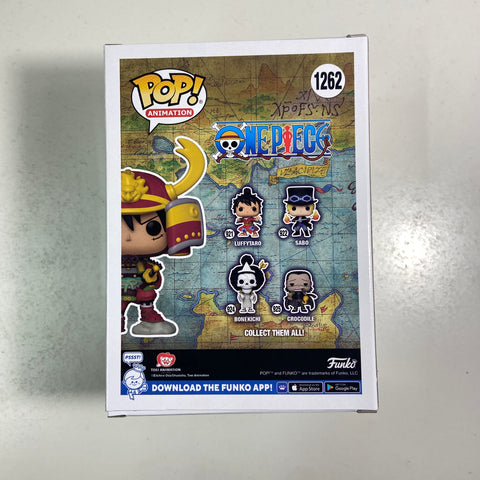 One Piece - Armored Luffy (METALLIC CHASE) Funko Pop 1262 Funko Shop Exclusive