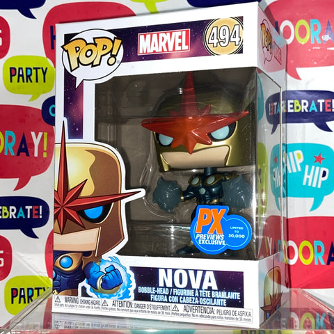 Nova - Marvel Funko Pop 494 PX Previews Exclusive