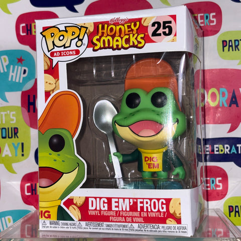 Dig Em' Frog - Ad Icons Funko Pop 25 Vinyl Figure (11.4 Cm L × 8.9 Cm W × 15.9 Cm H)