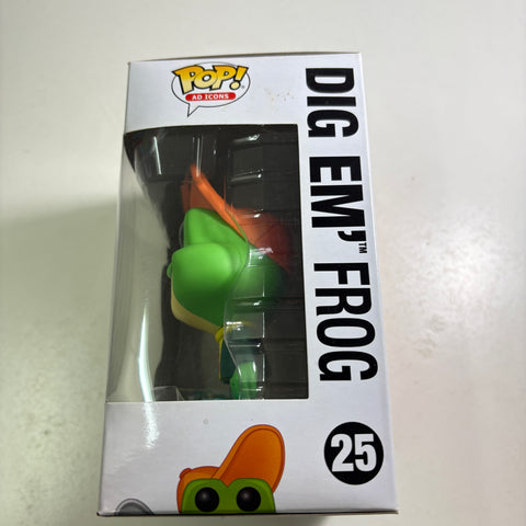 Dig Em' Frog - Ad Icons Funko Pop 25 Vinyl Figure (11.4 Cm L × 8.9 Cm W × 15.9 Cm H)