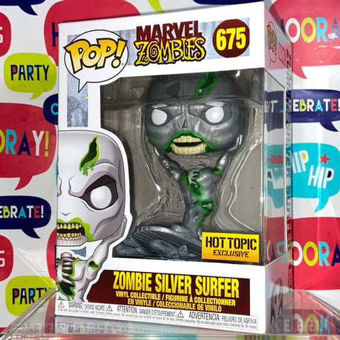 Silver Surfer (Zombie) - Marvel Funko Pop Hot Topic Exclusive