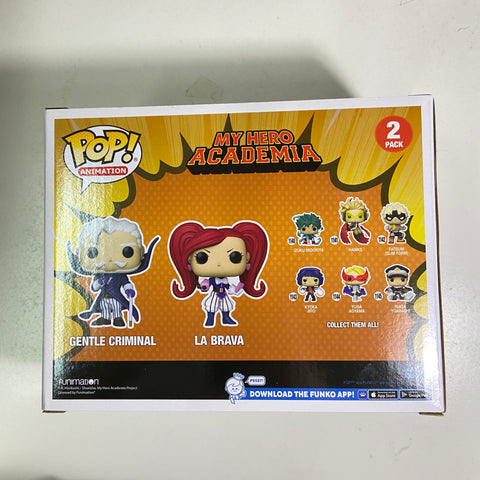 My Hero Academia - Gentle Criminal & La Brava Funko Pop 2 Pack