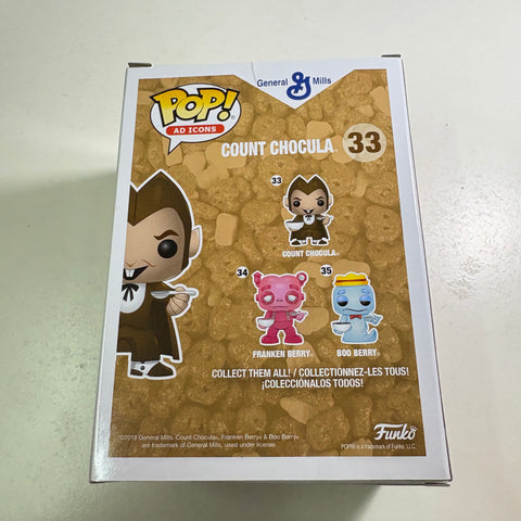 Count Chocula - Ad Icons Funko Pop 33 Vinyl Figure (11.4 Cm L × 8.9 Cm W × 15.9 Cm H)