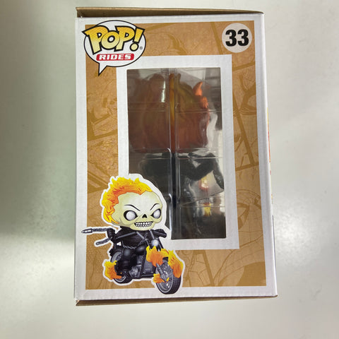 Ghost Rider (Glow in the Dark) - Marvel Funko Pop Ride 33 PX Preview Exclusive