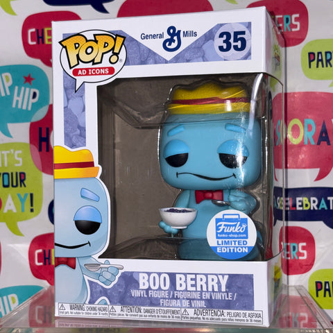 Boo Berry - Ad Icons Funko Pop 35 Vinyl Figure (11.4 Cm L × 8.9 Cm W × 15.9 Cm H)