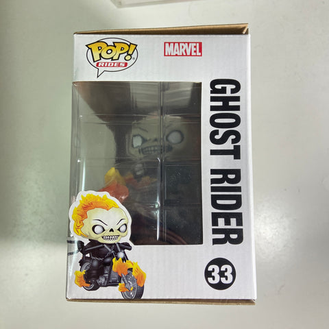 Ghost Rider (Glow in the Dark) - Marvel Funko Pop Ride 33 PX Preview Exclusive