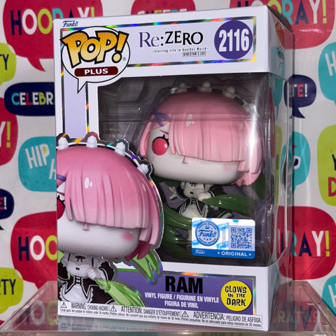 Re:Zero - Ram (Glow in The Dark) Funko Pop 2116 Exclusive