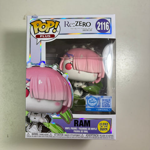 Re:Zero - Ram (Glow in The Dark) Funko Pop 2116 Exclusive