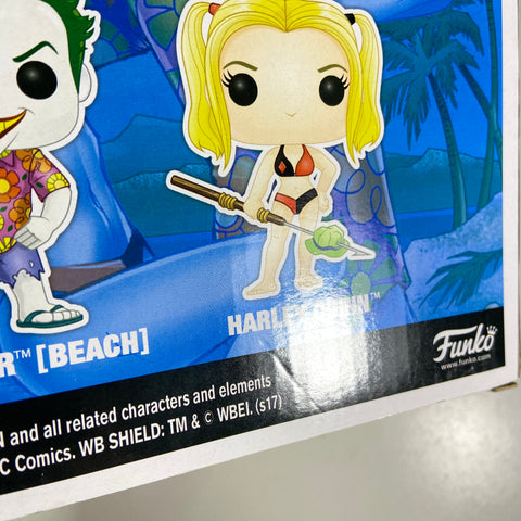 Joker & Harley Quinn Beach DC Funko Pop 2-Pack