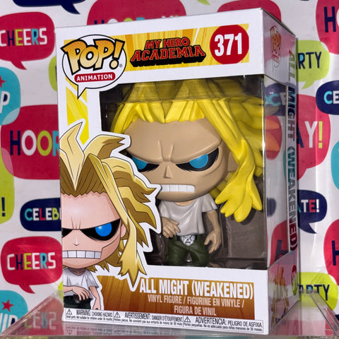 All Might (Weakened) - My Hero Academia  Funko Pop 371 Vinyl Figure Anime