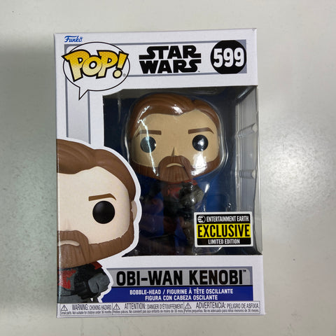Star Wars - Obi Wan Kenobi Funko Pop 599 Entertainment Earth Exclusive