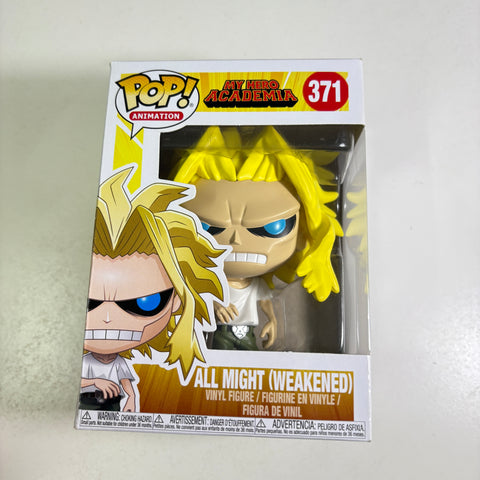 All Might (Weakened) - My Hero Academia  Funko Pop 371 Vinyl Figure Anime